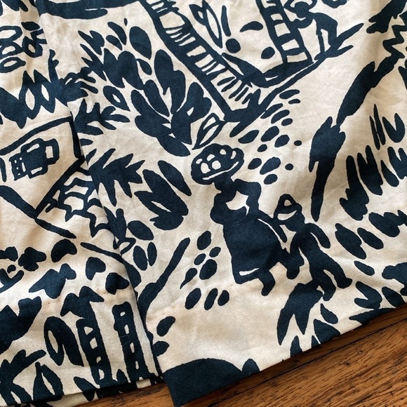 ANTHROPOLOGIE COREY LYNN CALTER | Palm Garden Paper Bag Skirt. Sz. 10 - Picture 7 of 16